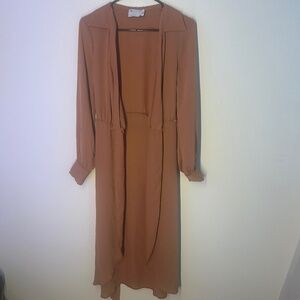 Polyester Maxi Dress from asos